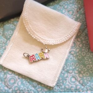 James Avery Mama Crown Charm Multi Color Enamel Charm Pendant